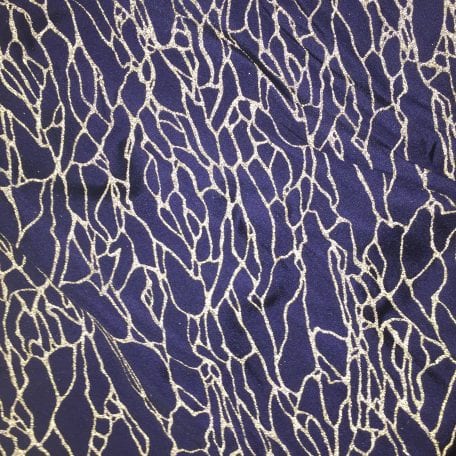 Navy Reflective Crackle Spandex, reflective fabric, reflective spandex