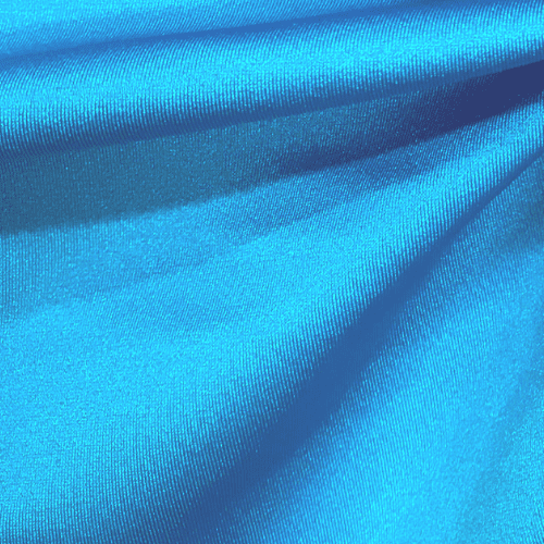 Turquoise Shiny Tricot Spandex, blue fabric, shiny blue fabric, cheer fabric, swim fabric,