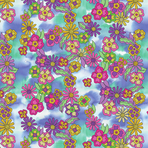 Dreamy Retro Floral C1