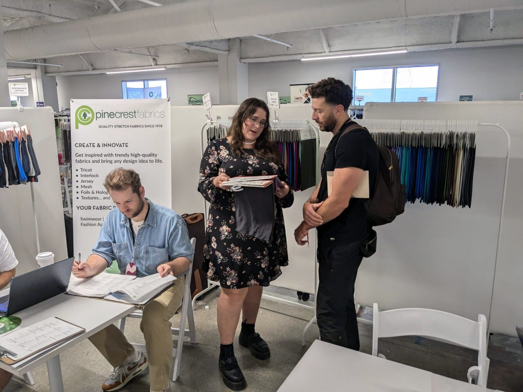 Pine Crest Fabrics Fall 2024 LA Textile Show