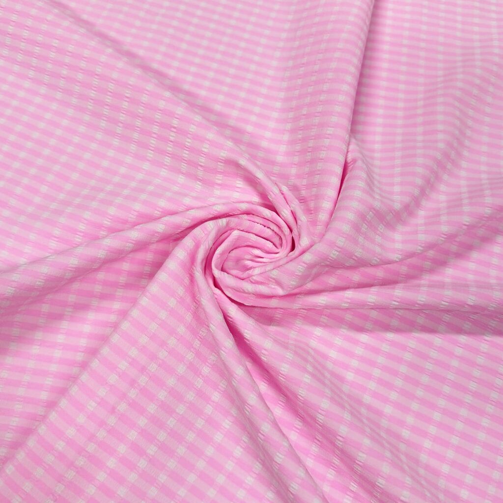 Gingham Cherry Blossom
