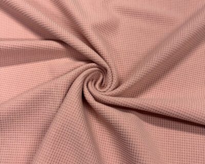 Cotton Polyester Waffle Knit