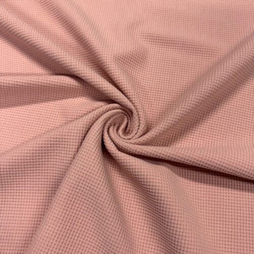 Cotton Polyester Waffle Knit
