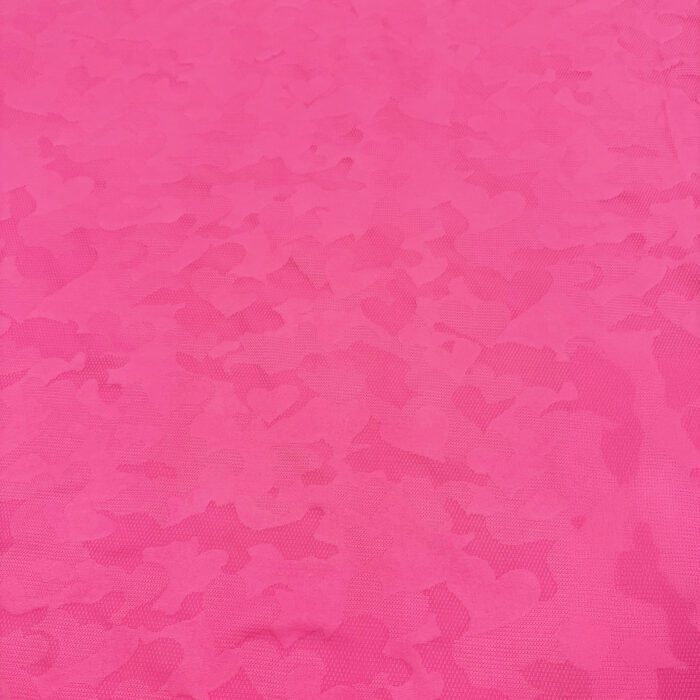 Divine Pointelle Jacquard Heart Camo Pink