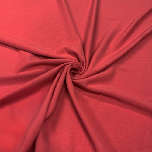 French Terry Mineral Red