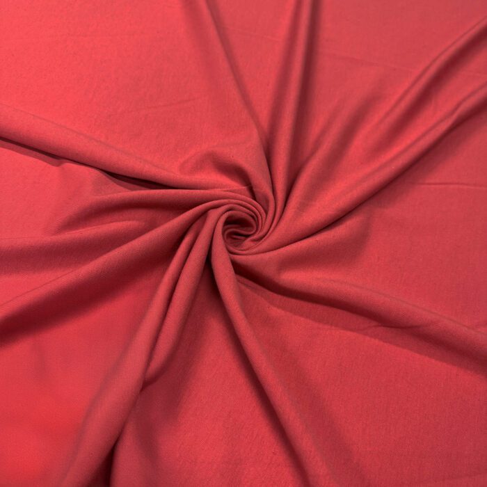 French Terry Mineral Red