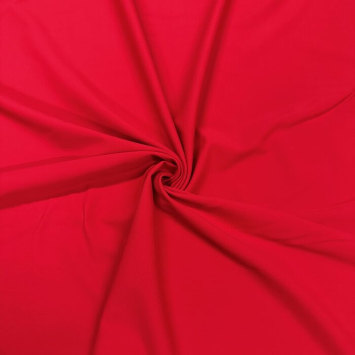Bi Sueded Interlock Red